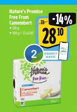 Albert Free from camembert nabídka