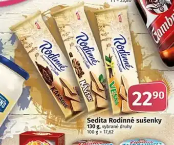 COOP TIP Sedita Rodinné sušenky nabídka