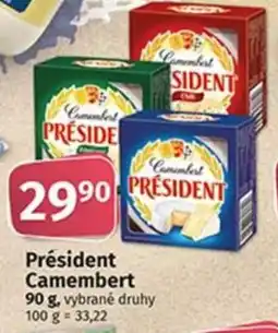 COOP TIP Président Camembert nabídka
