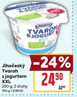 Billa Jihočeský Tvaroh s jogurtem XXL nabídka