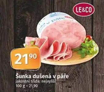 COOP TIP Šunka dušená v páře nabídka