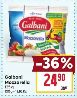 Billa Galbani Mozzarella nabídka