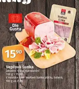 COOP TIP Vepřová Sunka nabídka