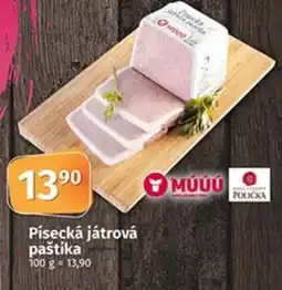 COOP TIP Písecká játrová paštika nabídka