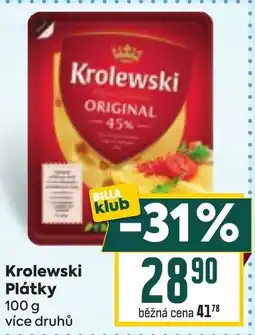 Billa Krolewski Plátky nabídka