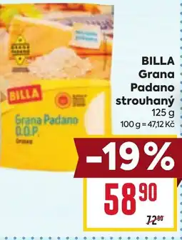 Billa BILLA Grana Padano strouhaný nabídka
