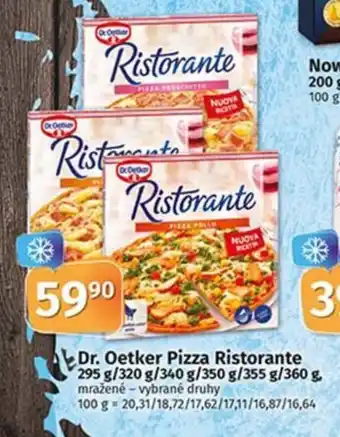 COOP TIP Dr. Oetker Pizza Ristorante nabídka