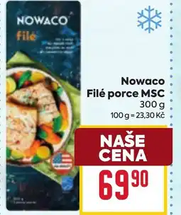 Billa Nowaco Filé porce MSC nabídka