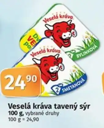 COOP TIP Veselá kráva tavený sýr nabídka