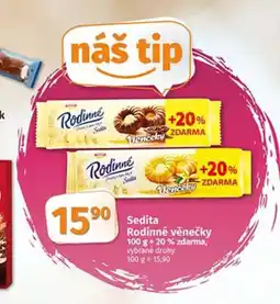 COOP TIP Sedita Rodinné věnečky nabídka