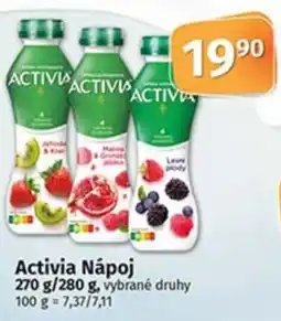 COOP TIP Activia Nápoj nabídka