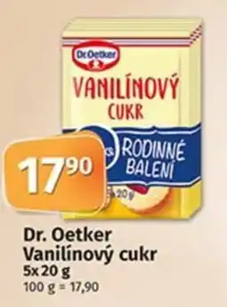 COOP TIP Dr. Oetker Vanilínový cukr nabídka