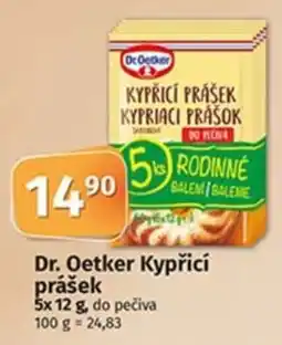 COOP TIP Dr. Oetker Kypřicí prášek nabídka