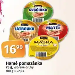 COOP TIP Hamé pomazánka nabídka