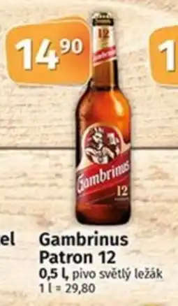 COOP TIP Gambrinus Patron 12 nabídka