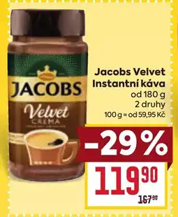 Billa Jacobs Velvet Instantní káva nabídka
