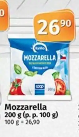 COOP TIP Mozzarella nabídka