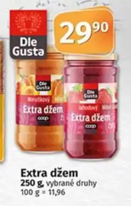 COOP TIP Extra džem nabídka