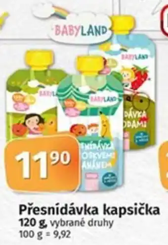 COOP TIP Přesnídávka kapsička nabídka