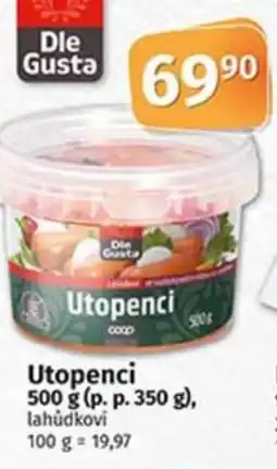 COOP TIP Utopenci nabídka