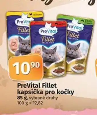 COOP TIP PreVital Fillet kapsička pro kočky nabídka