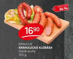 Flop KRAHULECKÁ KLOBÁSA nabídka
