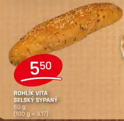 Flop ROHLÍK VITA SELSKÝ SYPANÝ nabídka