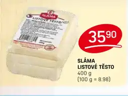 Flop SLÁMA LISTOVÉ TĚSTO nabídka