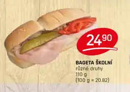 Flop BAGETA ŠKOLNÍ nabídka