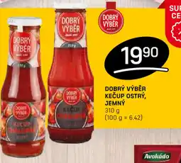 Flop DOBRÝ VÝBĚR KEČUP OSTRÝ, JEMNÝ nabídka