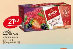 Flop JEMČA OVOCNÉ ČAJE nabídka