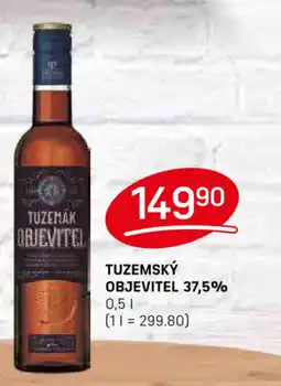 Flop TUZEMSKÝ OBJEVITEL 37,5% nabídka