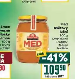 Billa Med květový luční nabídka