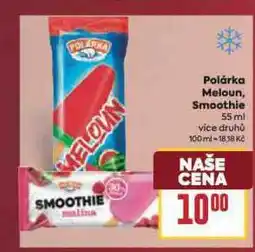 Billa Polárka smoothie nabídka