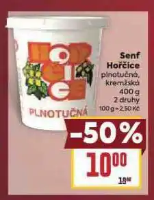 Billa Senf hořčice nabídka