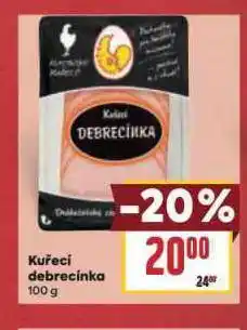 Billa Kuřecí debrecínka nabídka