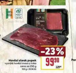 Billa Hovězí steak pupek nabídka