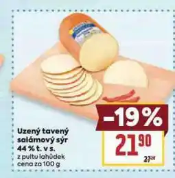 Billa Uzený tavený salámový sýr nabídka