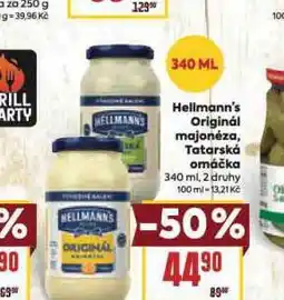 Billa Hellmann's tatarská omáčka nabídka