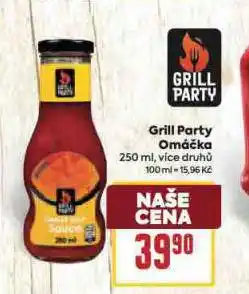 Billa Grill party omáčka nabídka