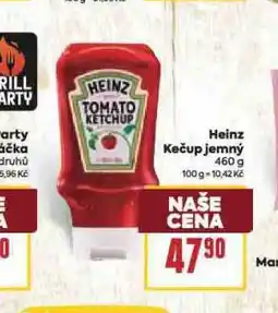 Billa Heinz kečup nabídka