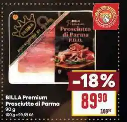 Billa Prosciutto di parma nabídka