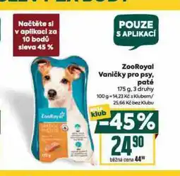 Billa Zooroyal vanička pro psy nabídka