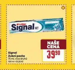 Billa Signal zubní pasta nabídka