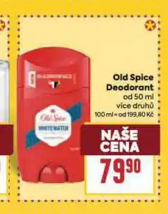 Billa Old spice deodorant nabídka
