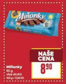 Billa Miňonky nabídka