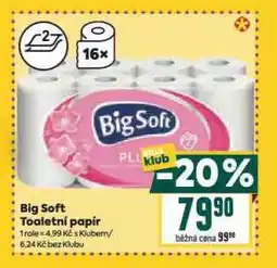 Billa Big soft toaletní papír nabídka