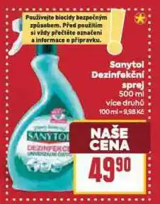 Sanytol dezinfekční sprej