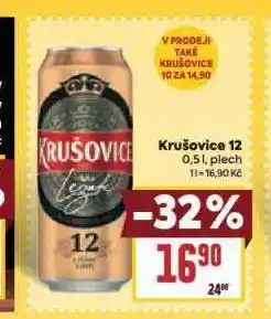 Billa Pivo krušovice nabídka