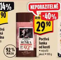 Albert Poctivá šunka od kosti nabídka